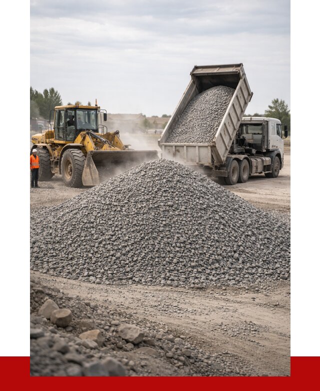Купить щебень с доставкой в Арсеньеве от 2570 руб. | ПРОНЕРУДРсн