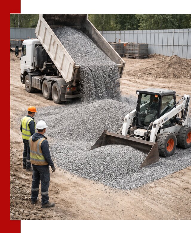 Доставка и продажа гранитного щебня фракции 0-5 в Арсеньеве