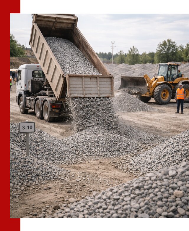 Гранитный щебень фракции 3–10: доставка и продажа в Арсеньеве