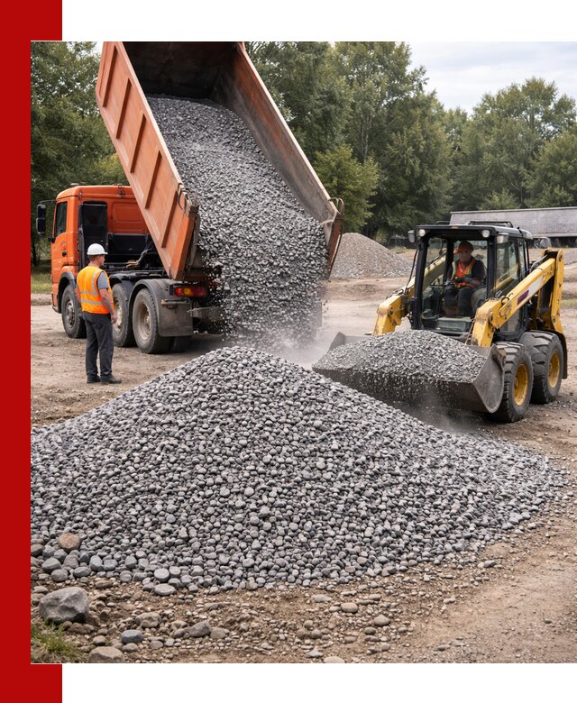 Купить гранитный щебень фракции 5–10 в Арсеньеве с доставкой