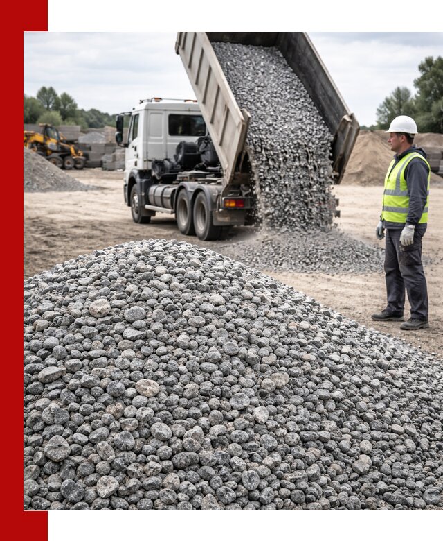 Доставка и продажа гранитного щебня фракции 5-20 в Арсеньеве