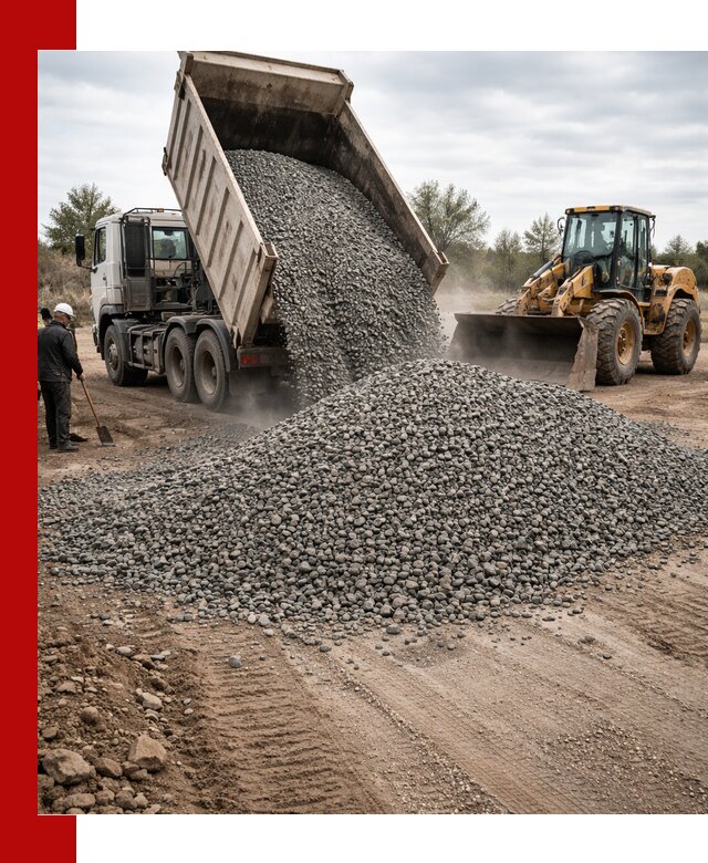 Гранитный щебень фракция 10-20 с доставкой в Арсеньеве