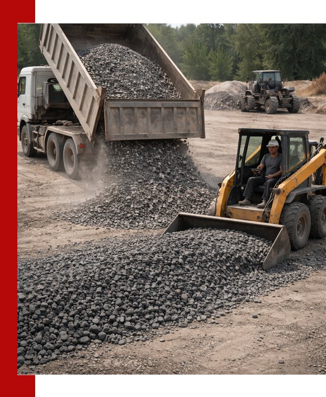 Гранитный щебень фракция 40-70 с доставкой в Арсеньеве