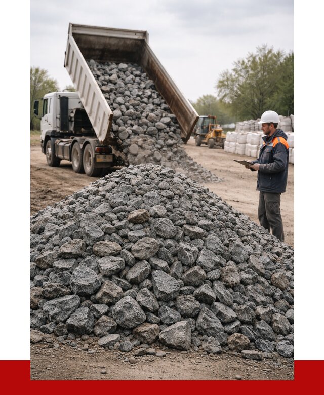 Гранитный щебень фракция 100-200 в Арсеньеве от 4318 р. ПРОНЕРУДРсн