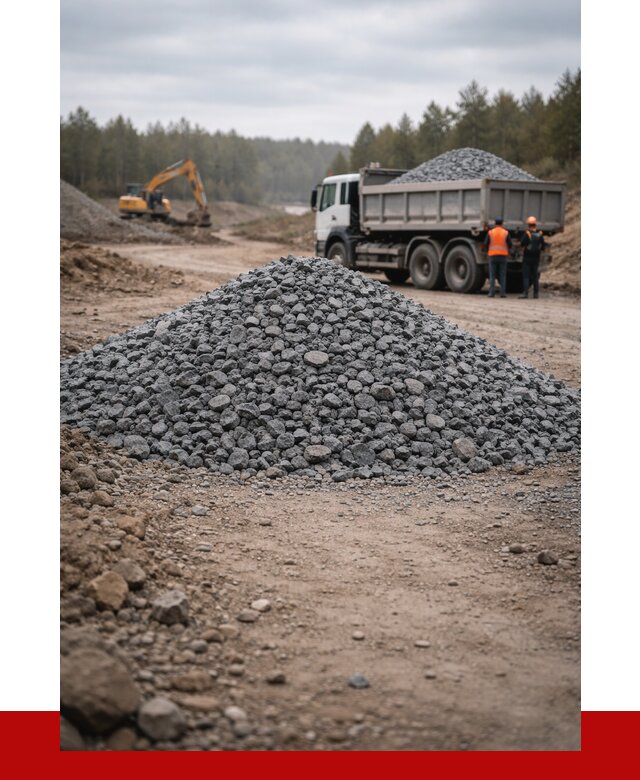 Щебень габбро диабаз фракция 40-70 в Арсеньеве от 2262 р-ПРОНЕРУДРсн