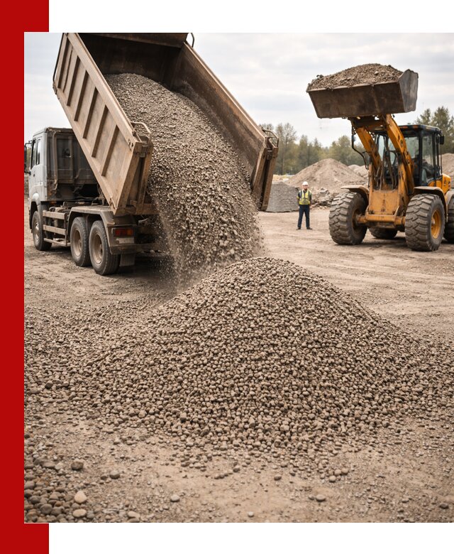 Гравийный щебень фракция 3–10 с доставкой в Арсеньеве