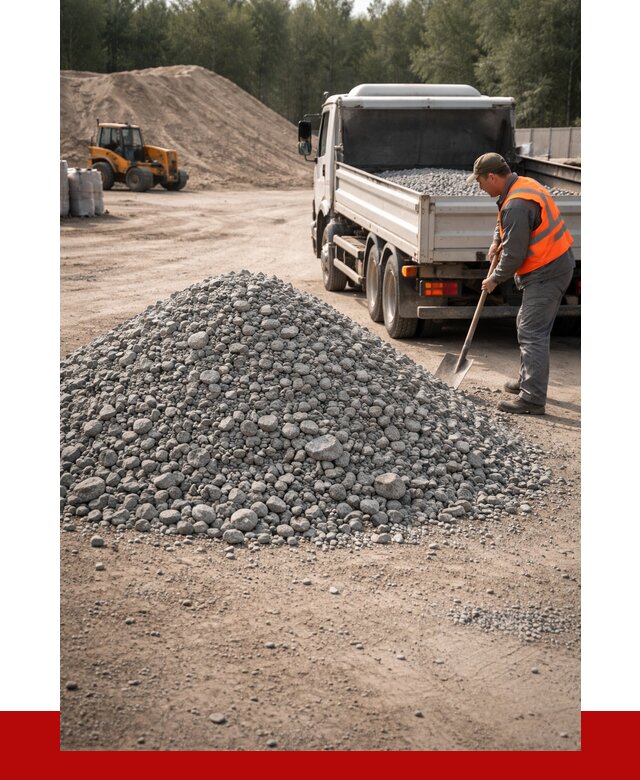 Гравийный щебень фракция 5-10 в Арсеньеве от 2262 р. | ПРОНЕРУДРсн