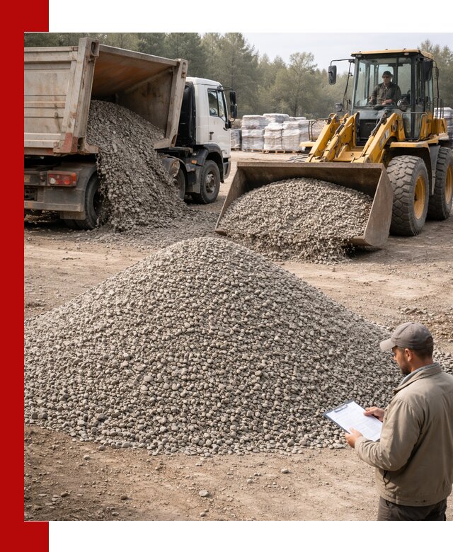 Гравийный щебень фракция 5–10 с доставкой в Арсеньеве