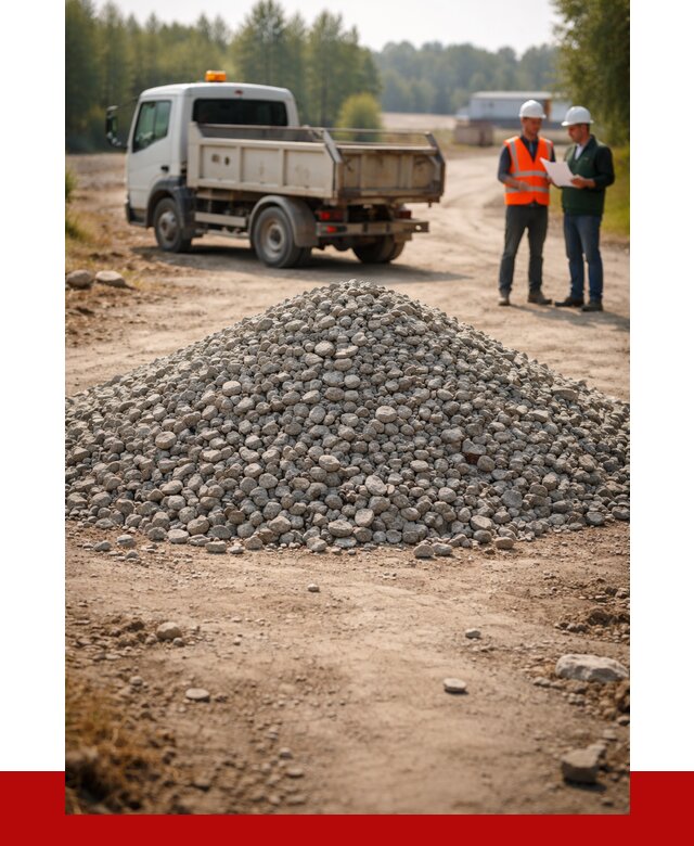 Гравийный щебень фракция 20-40 в Арсеньеве от 1234 р. | ПРОНЕРУДРсн