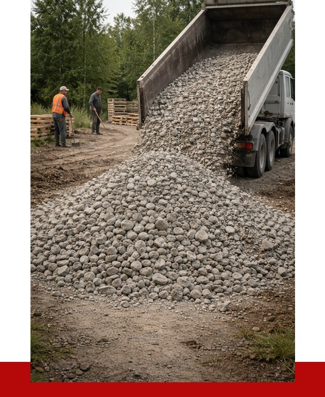 гравийный щебень фракция 70-120 в Арсеньеве от 2519 р. ПРОНЕРУДРсн