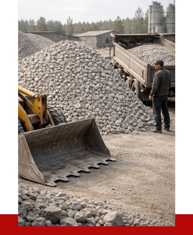 Известняковый щебень фракция 40-70 в Арсеньеве от 4318 р. | ПРОНЕРУДРсн