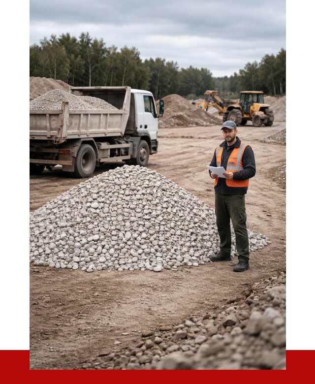 Доломитовый щебень в Арсеньеве купить от 2262 р., ПРОНЕРУДРсн