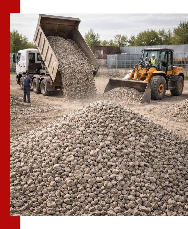 Доломитовый щебень фракции 20–41 с доставкой в Арсеньеве