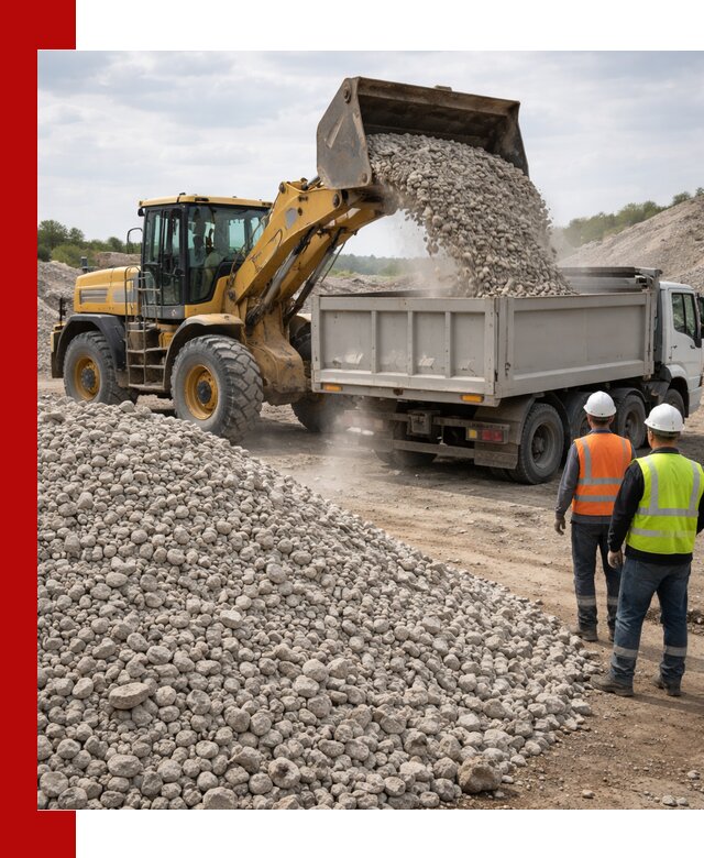 Доломитовый щебень фракция 40–71 доставка и продажа в Арсеньеве