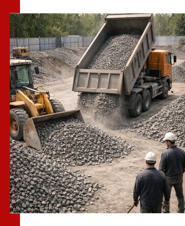 Шлаковый щебень фракция 20-40 доставка и продажа в Арсеньеве