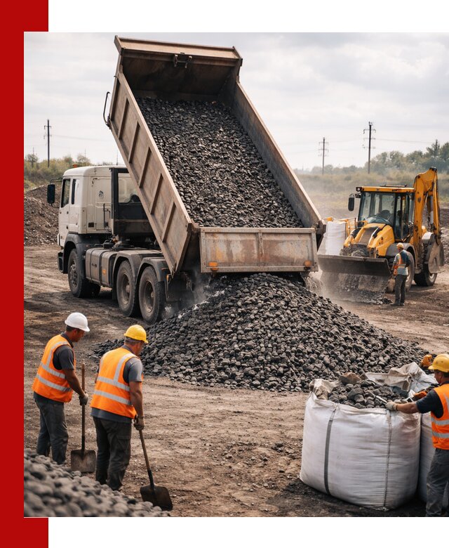 Шлаковый щебень фракция 40-70 с доставкой в Арсеньеве