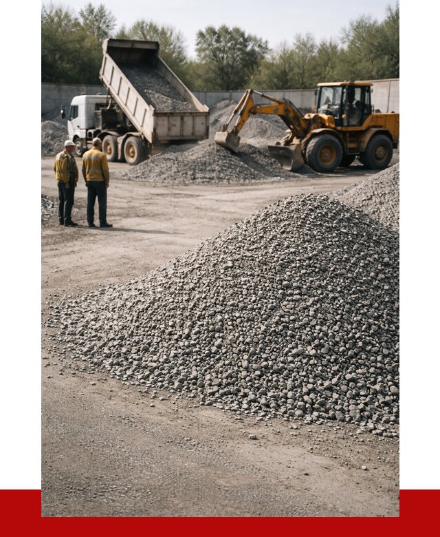 Вторичный щебень фр. 5-20 в Арсеньеве от 1645 р. - ПРОНЕРУДРсн