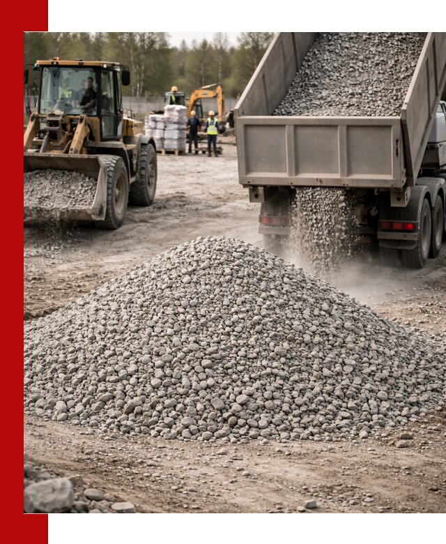 Вторичный щебень фракции 5-20 в Арсеньеве — доставка и продажа крупнотоннажно