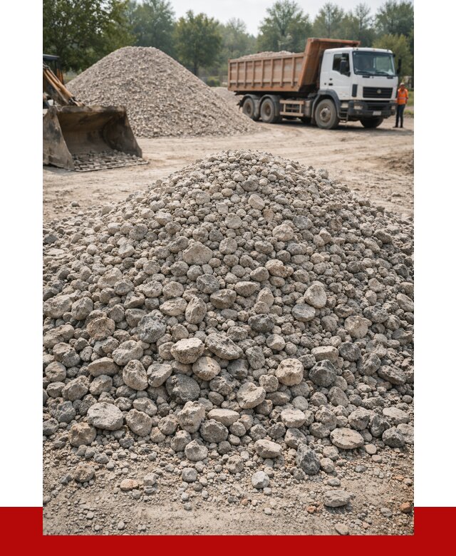 Вторичный щебень фракция 20-40 в Арсеньеве от 2262 р ПРОНЕРУДРсн