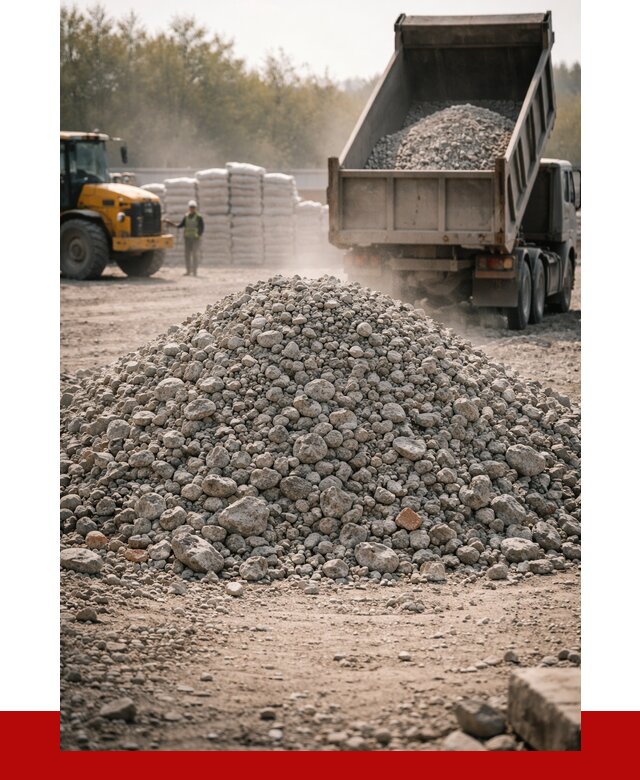 Вторичный щебень фракция 70-150 в Арсеньеве от 1439 р. | ПРОНЕРУДРсн