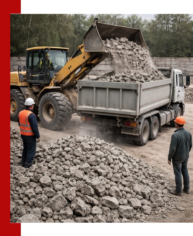 Вторичный щебень фракция 70–150 в Арсеньеве с доставкой