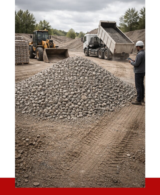 Купить бетонный щебень в Арсеньеве, от 3290 р. ПРОНЕРУДРсн