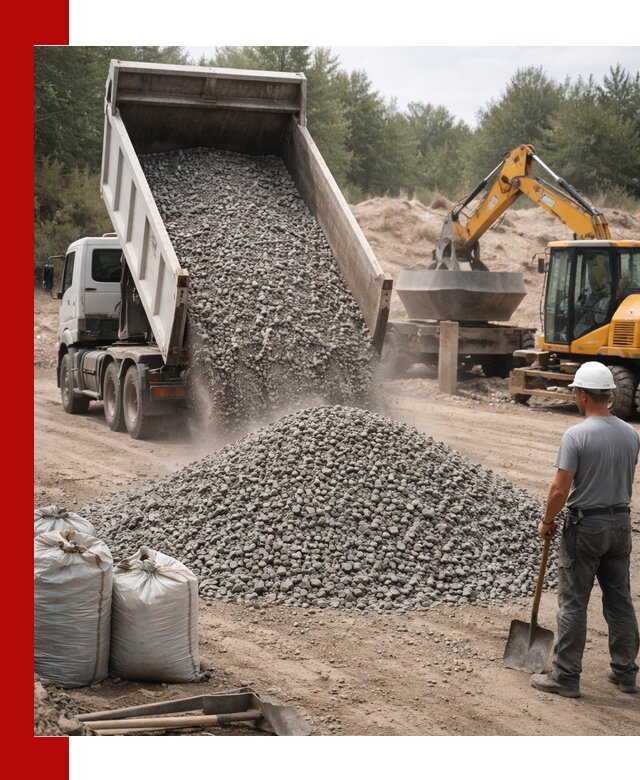 Доставка и продажа бетонного щебня в Арсеньеве