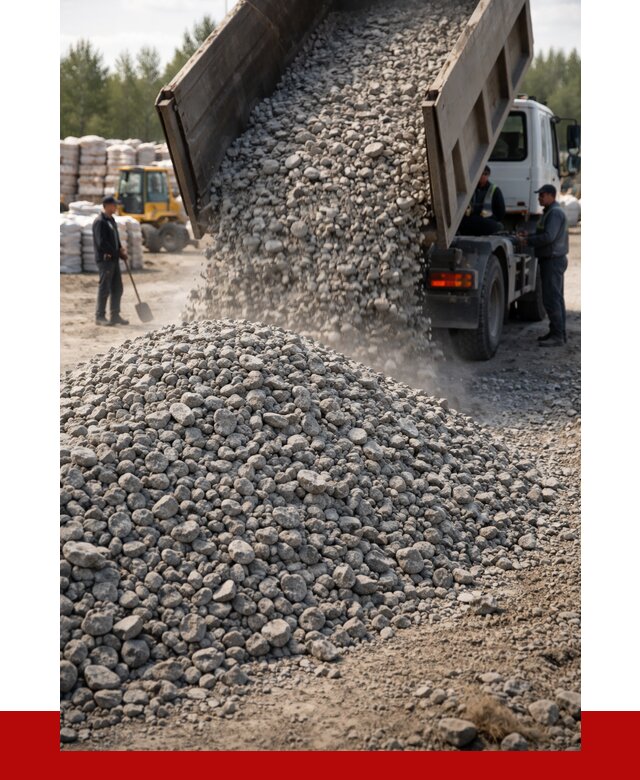 Бетонный щебень фракция 40-70 в Арсеньеве от 1850 р. ПРОНЕРУДРсн