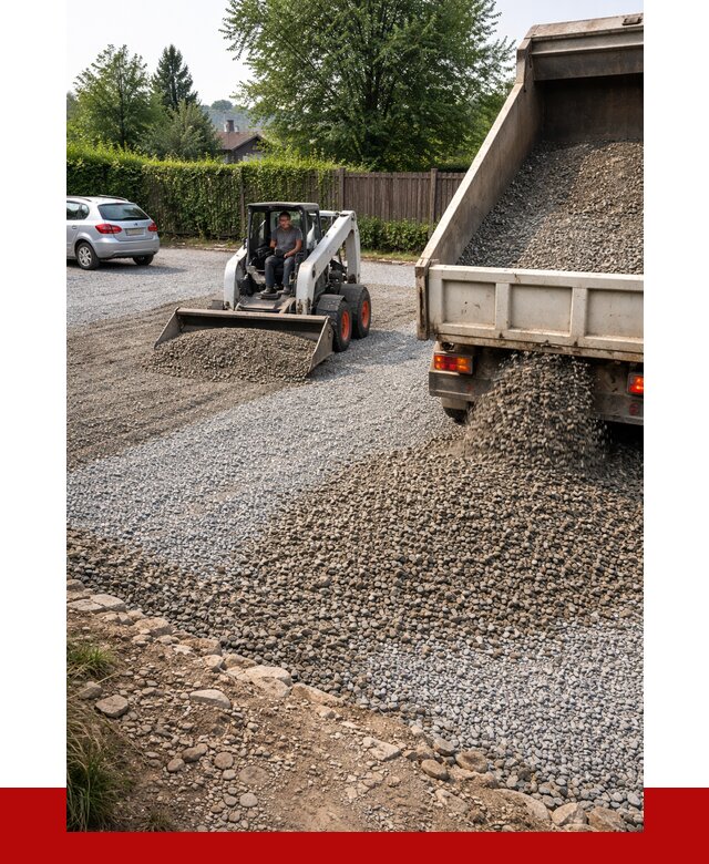 Щебень для парковки в Арсеньеве с доставкой от 1234 р.| ПРОНЕРУДРсн