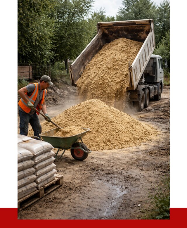 Купить песок с доставкой в Арсеньеве от 1850 р. | ПРОНЕРУДРсн