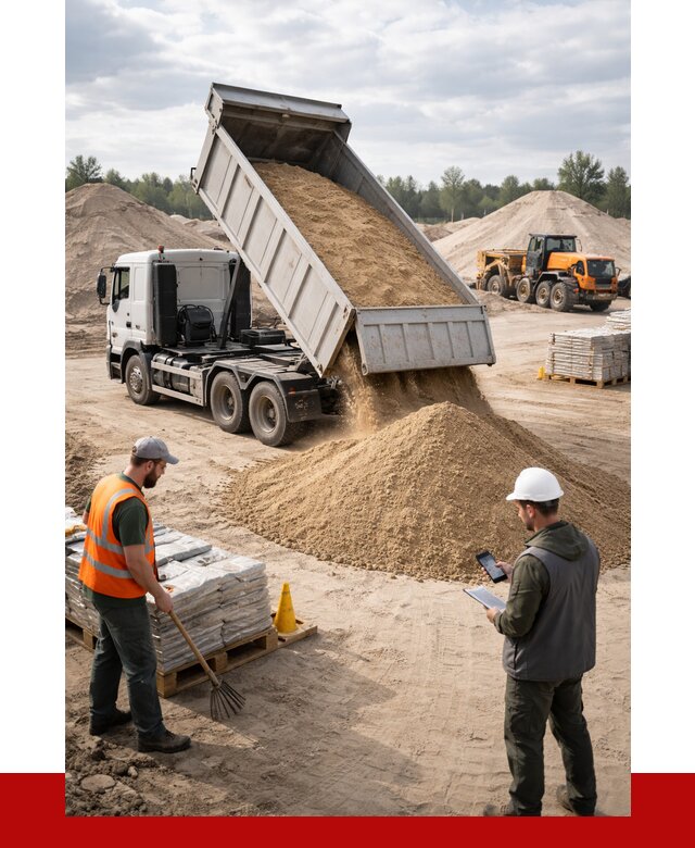 Карьерный песок с доставкой в Арсеньеве от 3701 р. ПРОНЕРУДРсн