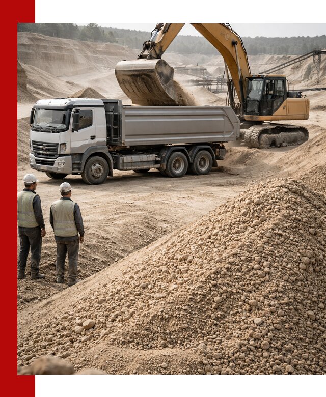 Карьерный крупнозернистый песок с доставкой в Арсеньеве