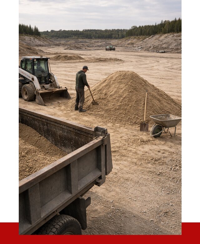 Карьерный песок среднезернистый в Арсеньеве, от 2262 р. ПРОНЕРУДРсн