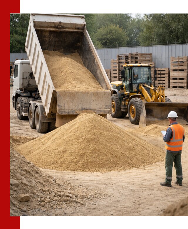 Доставка карьерного мелкозернистого песка в Арсеньеве