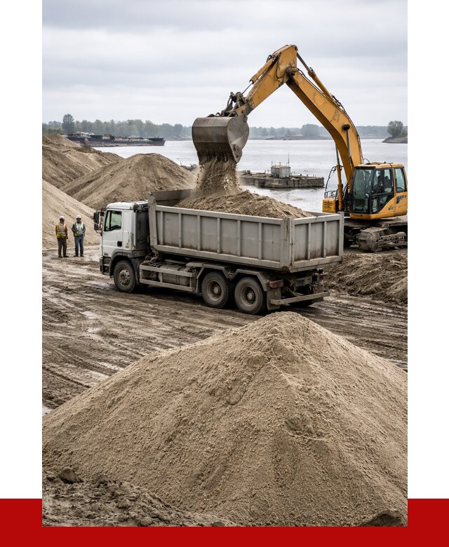 Купить речной песок навалом в Арсеньеве от 1850 р., ПРОНЕРУДРсн