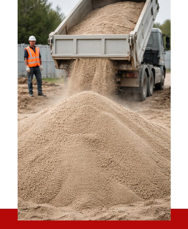 Купить сеяный песок с доставкой в Арсеньеве от 2262 р ПРОНЕРУДРсн