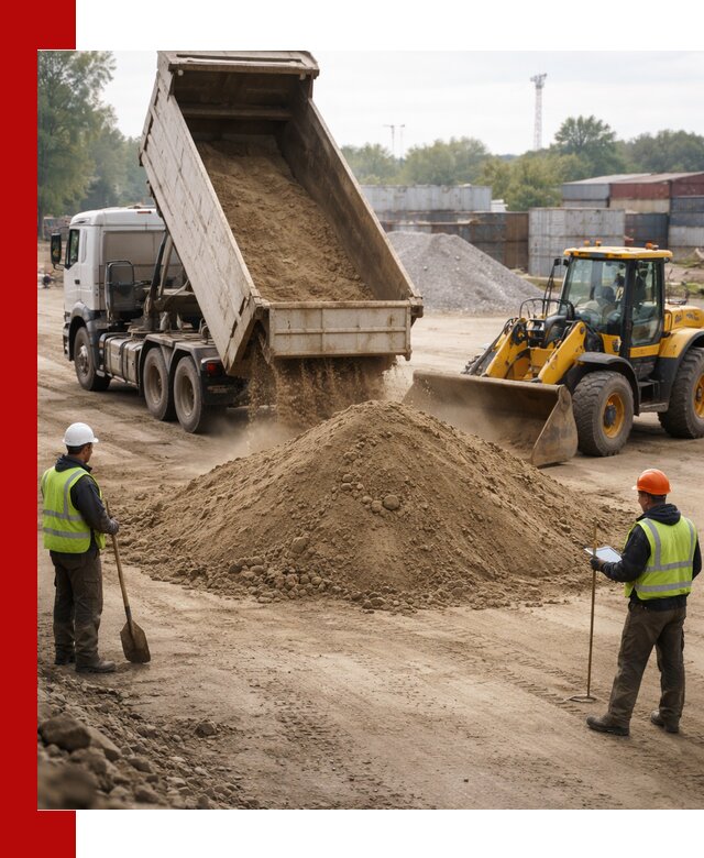 Доставка и продажа пескогрунта оптом и в розницу в Арсеньеве