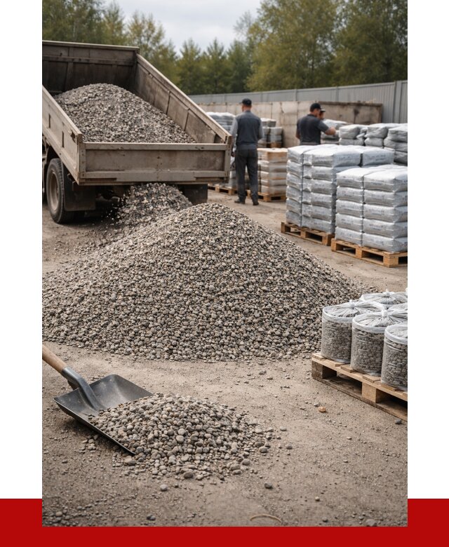 Гравий фракция 5-20 в Арсеньеве купить от 2364 р. ПРОНЕРУДРсн