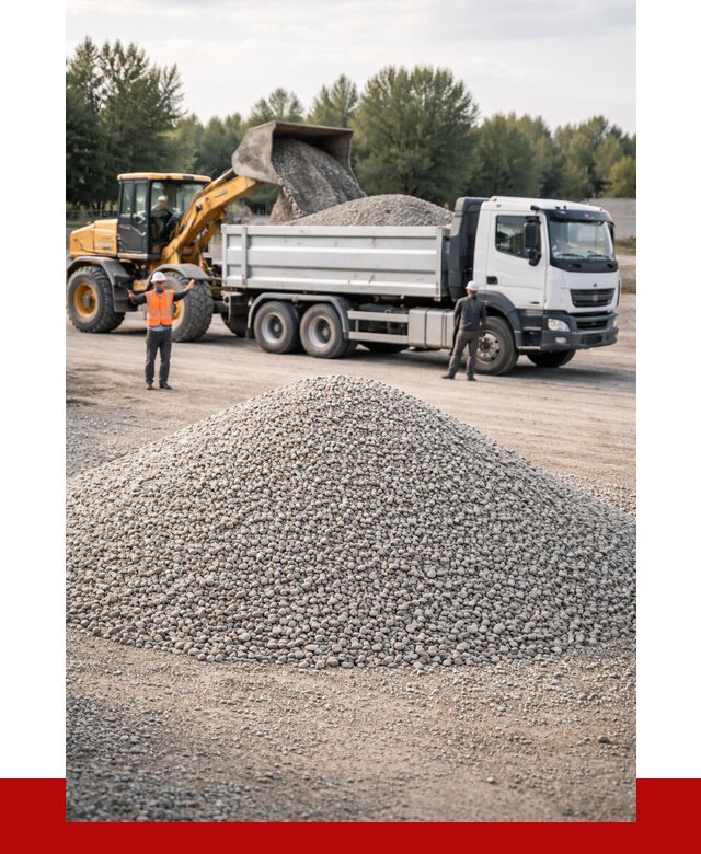 Купить мытый гравий в Арсеньеве от 3598 р, доставка ПРОНЕРУДРсн