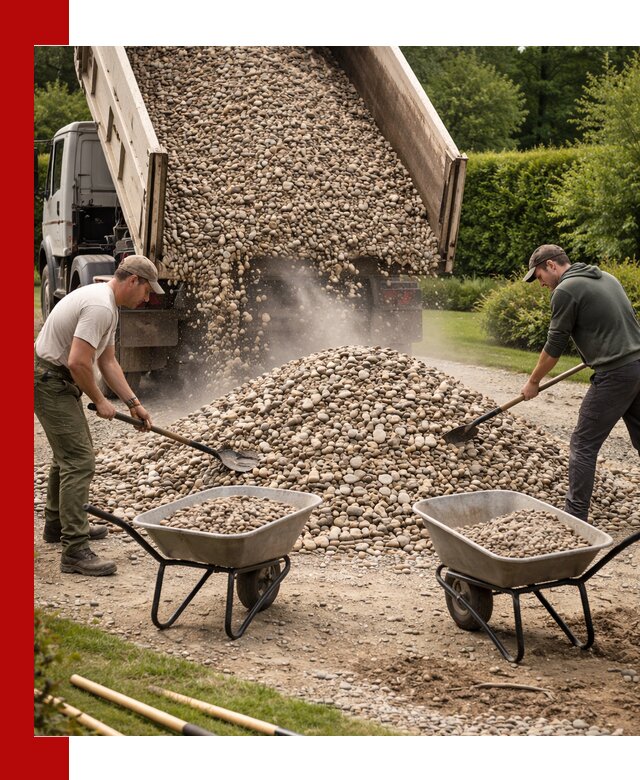 Доставка и продажа декоративной гальки в Арсеньеве