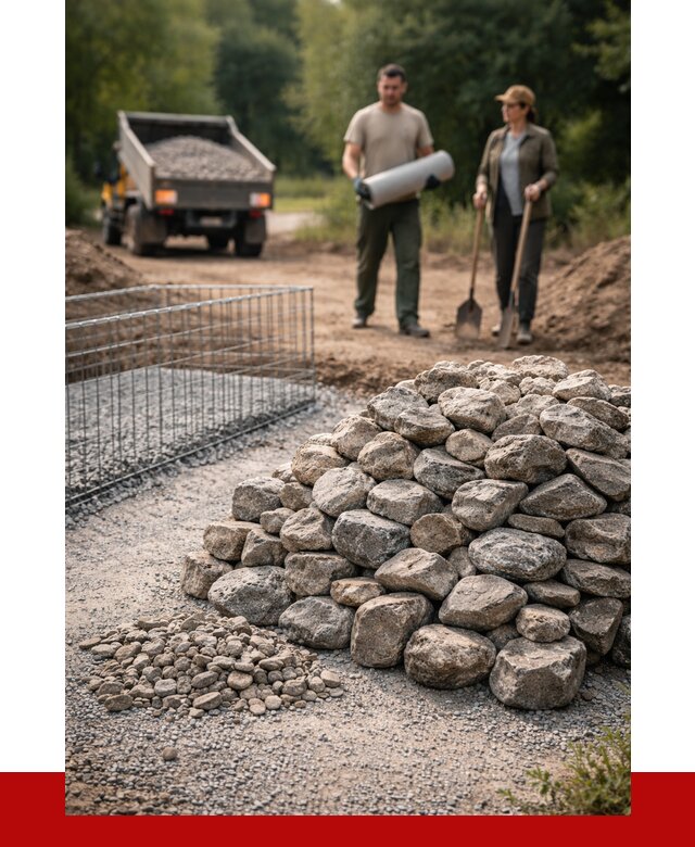 Камень для габионов фракция 100-200 в Арсеньеве от 4934 р. | ПРОНЕРУДРсн