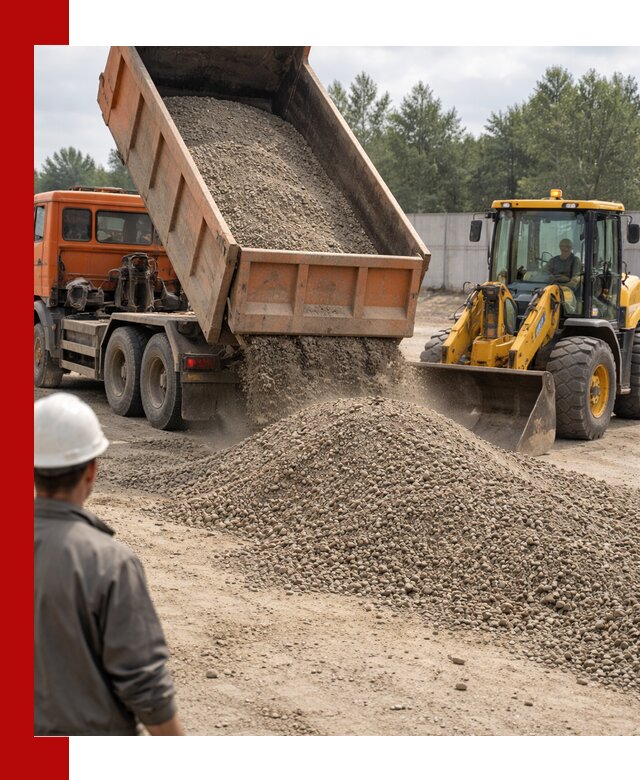 Доставка щпс С8 самосвалами в Арсеньеве от производителя