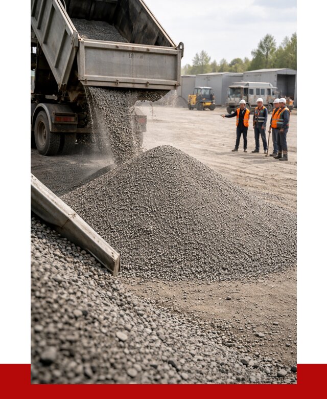 Гравийный отсев 0-5 в Арсеньеве от 1234 р. с доставкой | ПРОНЕРУДРсн