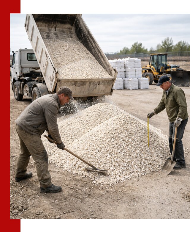 Мраморная крошка с доставкой и разгрузкой в Арсеньеве