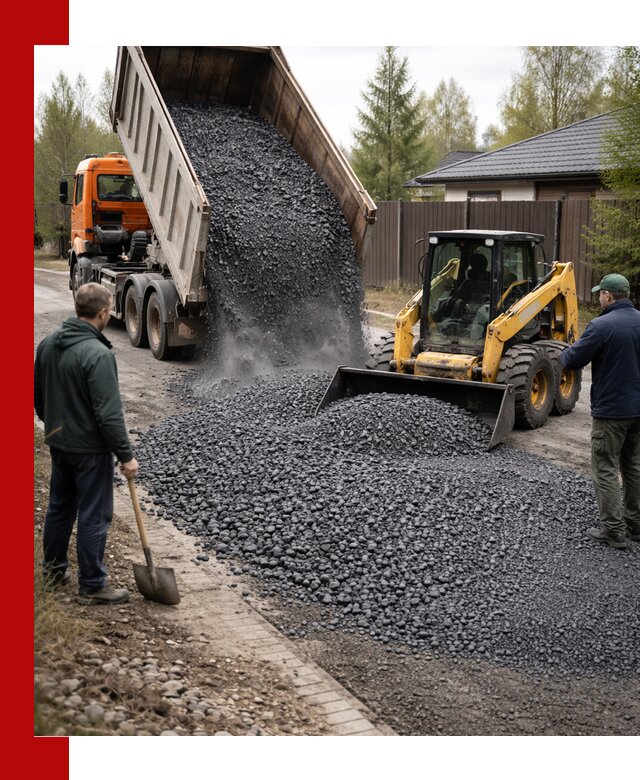 Крошка габбро с доставкой в Арсеньеве для строительных работ