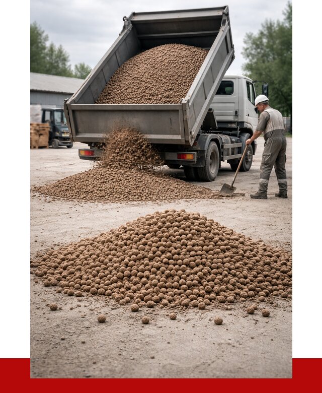 Керамзит с доставкой в Арсеньеве от 4318 р. за м3 | ПРОНЕРУДРсн