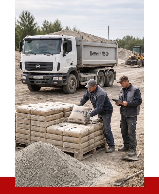 Купить цемент м500 с доставкой в Арсеньеве от 5346 р. | ПРОНЕРУДРсн