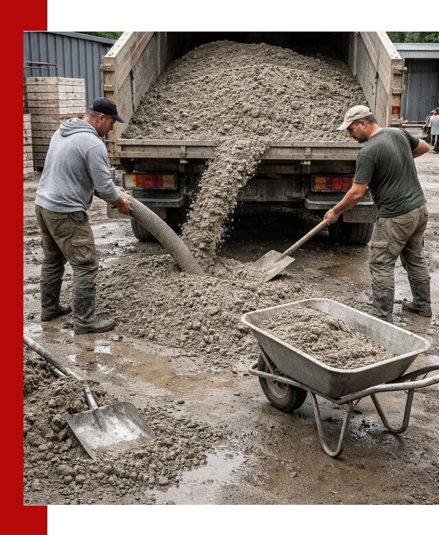 Цементно-песчаная смесь М150 доставка в Арсеньеве