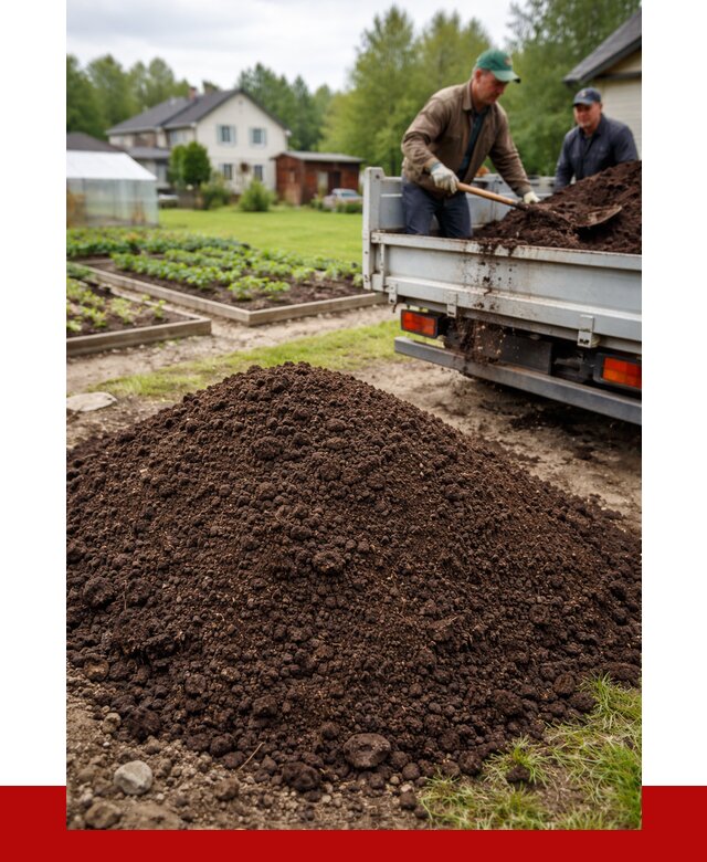 Плодородный грунт в Арсеньеве с доставкой от 4318 р. | ПРОНЕРУДРсн