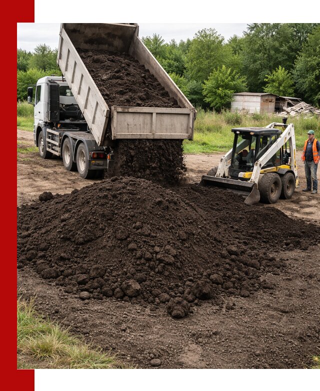 Поставка плодородной земли с доставкой самосвалом в Арсеньеве